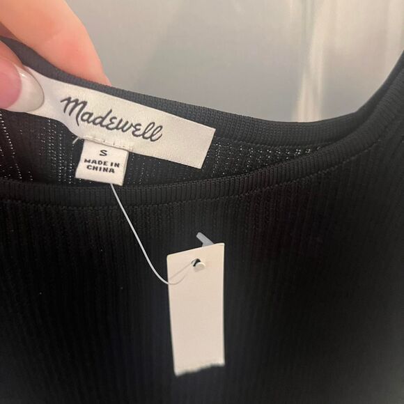 Madewell MacLaine Sweater Tank Women's Size Small *NWT* - Picture 4 of 7